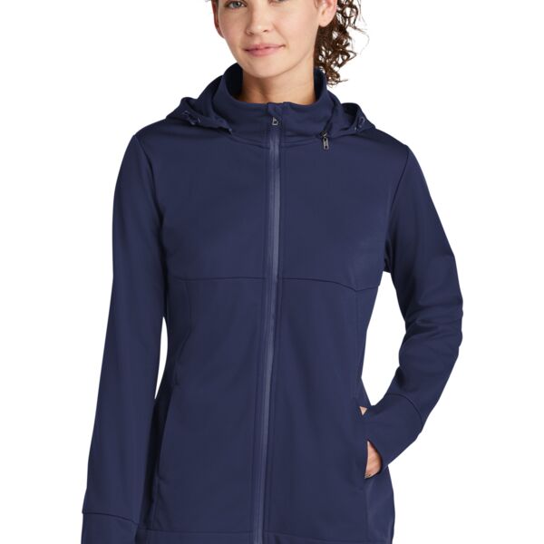 Women's Hooded Soft Shell Jacket Thumbnail