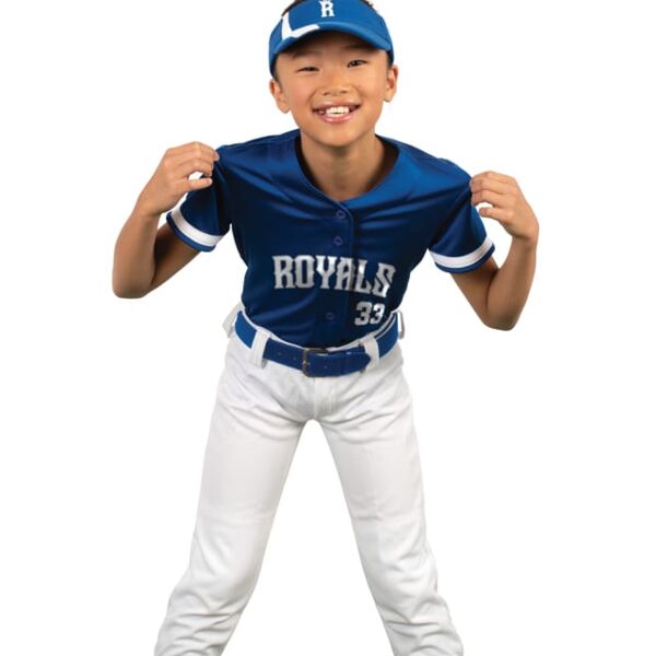 Girls Cutter+ Full Button Softball Jersey Thumbnail