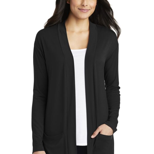 Women&#39;s Concept Long Pocket Cardigan Thumbnail